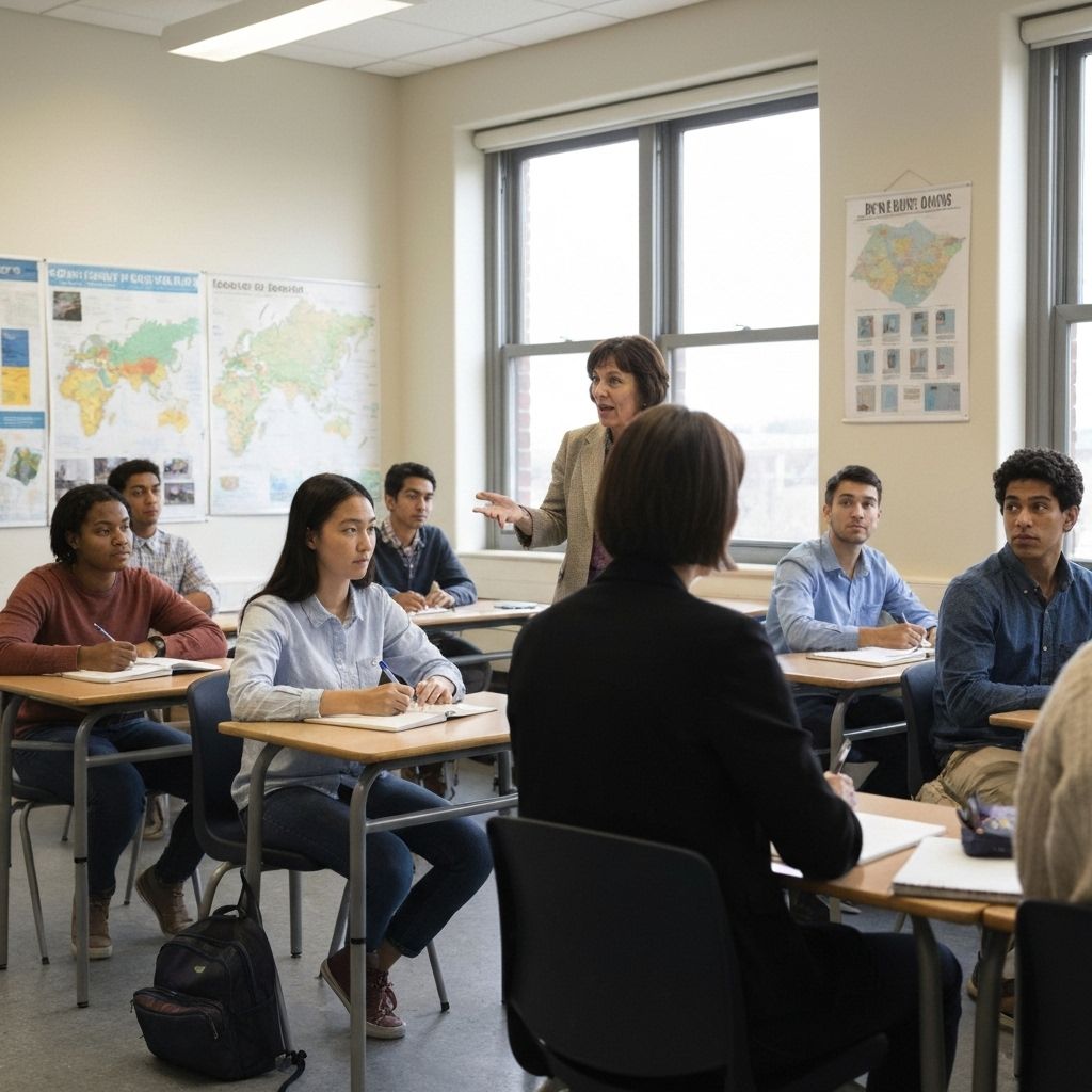 Estudiantes en el aula